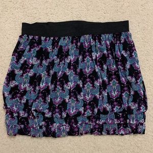 Express Paisley Skirt